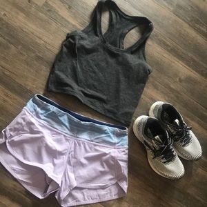 Lululemon Speed Shorts Size 4 lavender purple lulu